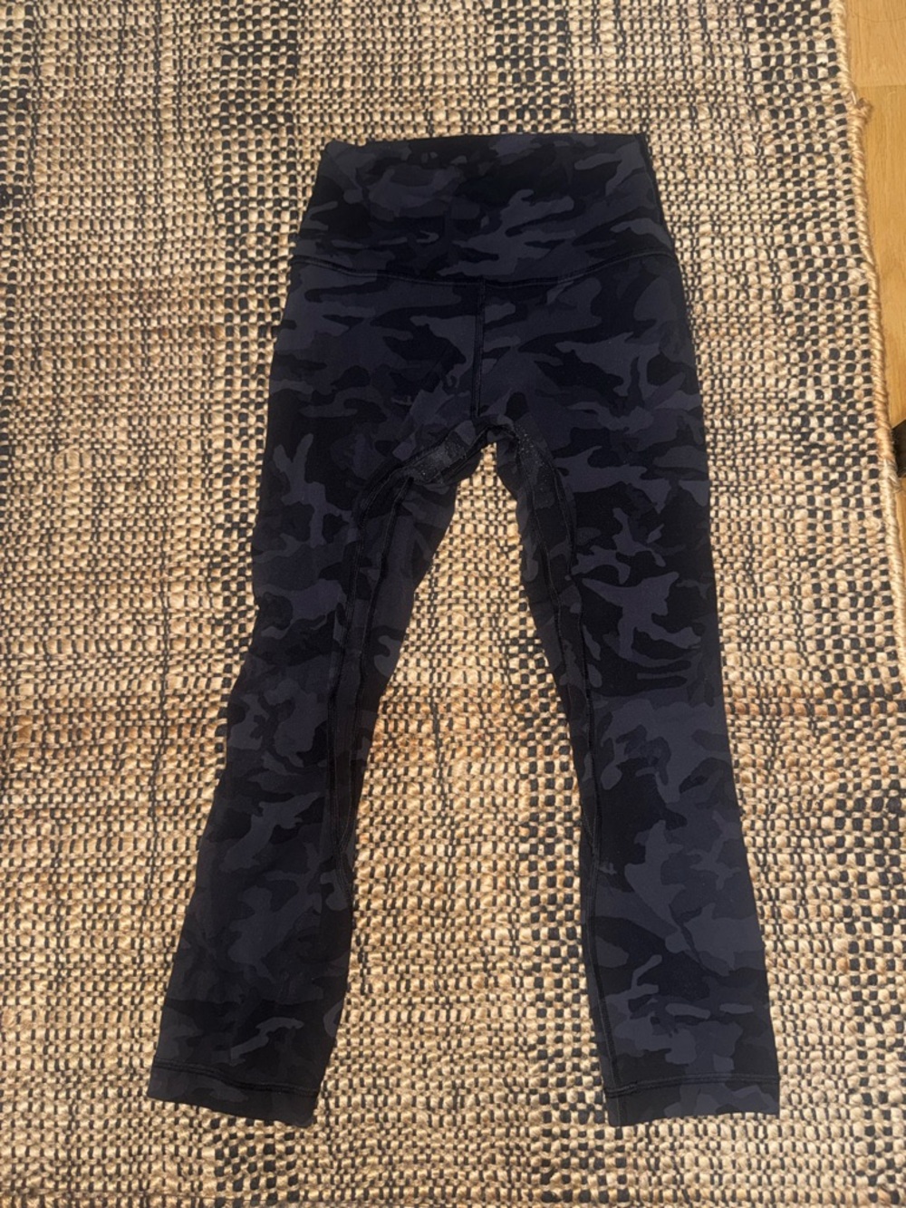 Lululemon Black Navy Align Camo High-Waist Leggings